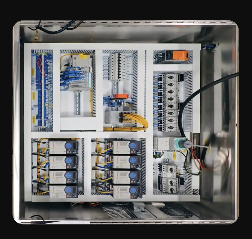 Programmable logic controller cabinet